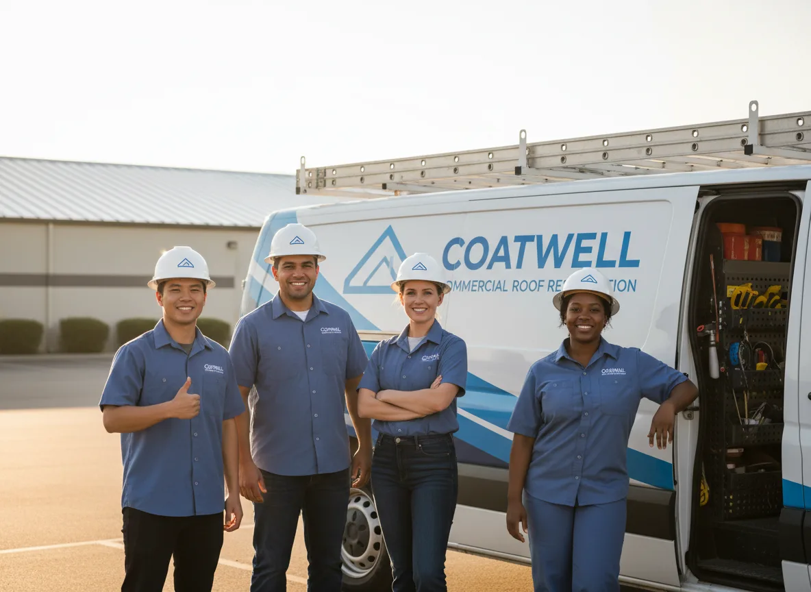 Commercial roof coating company in Lineville, AL